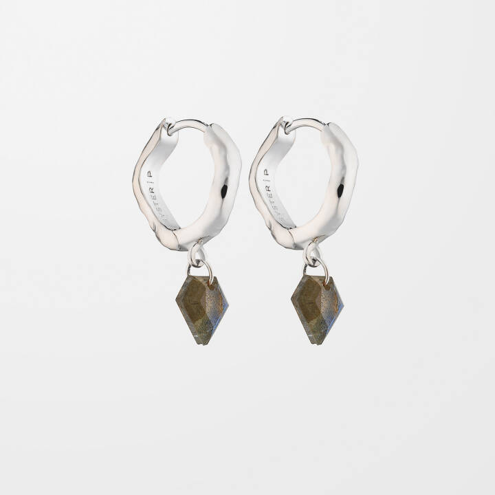 Product Image for SYSTER P DiamonaGreen Quartz Oorbel Zilver