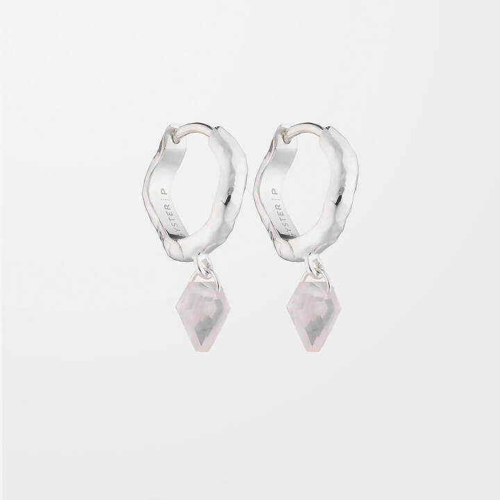 Product Image for SYSTER P Diamona Rose Quartz Oorbel Zilver