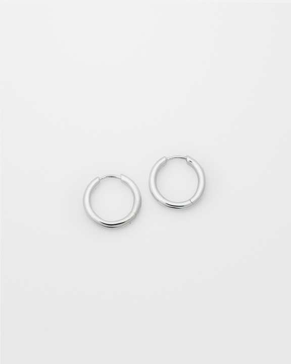 Product Image for SYSTER P Beloved Fat Medium Hoops Silver