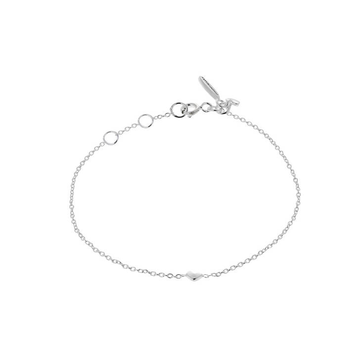 Loving Heart drop Armbanden Zilver in de groep Armbanden / Zilveren armbanden bij SCANDINAVIAN JEWELRY DESIGN (LHT-B10000-S)