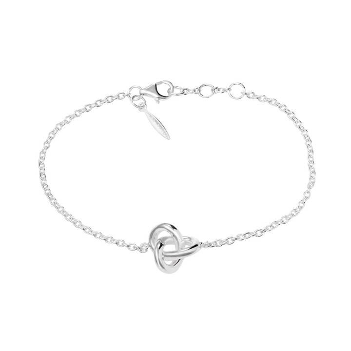 Le knot Armbanden Zilver in de groep Armbanden / Zilveren armbanden bij SCANDINAVIAN JEWELRY DESIGN (LKT-B1M000-S)