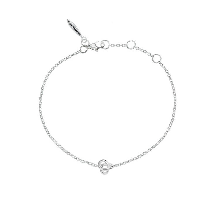 Le knot drop Armbanden Zilver in de groep Armbanden / Zilveren armbanden bij SCANDINAVIAN JEWELRY DESIGN (LKT-B1S181-S)