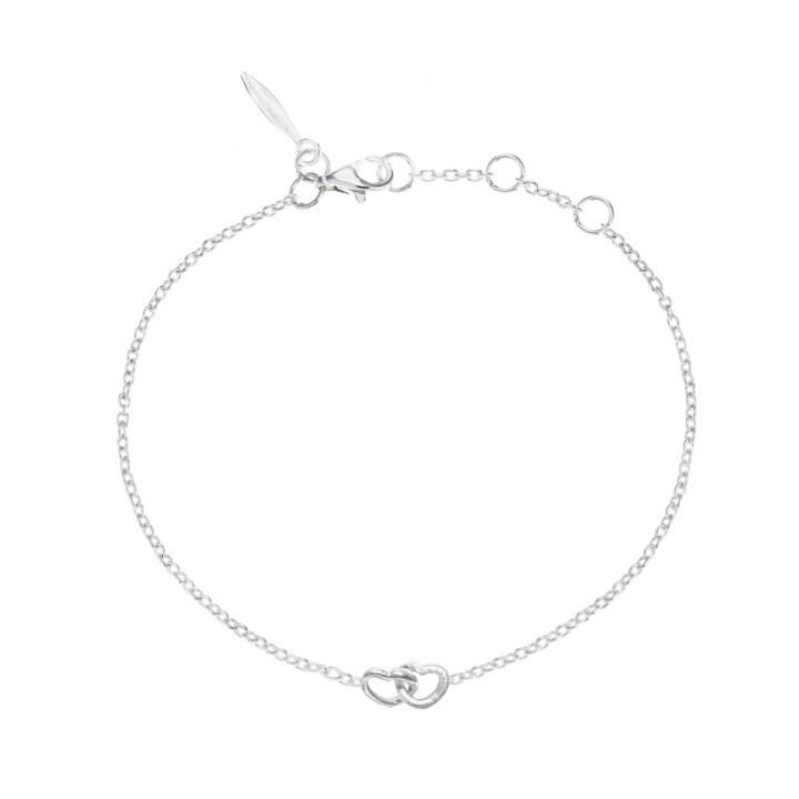 Love Armbanden Zilver in de groep Armbanden / Zilveren armbanden bij SCANDINAVIAN JEWELRY DESIGN (LVE-B1S181-S)