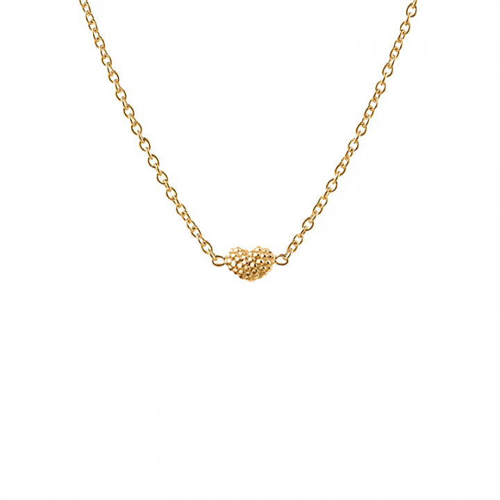 Love bubble Kettingen Goud in de groep Kettingen / Gouden kettingen bij SCANDINAVIAN JEWELRY DESIGN (LVE-N12S451-G)