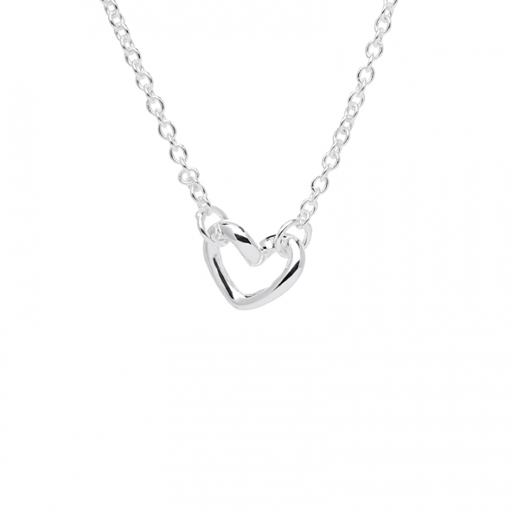 Love Vibe drop Necklace Silver in de groep Kettingen / Zilveren kettingen bij SCANDINAVIAN JEWELRY DESIGN (LVE-N14S452-S)