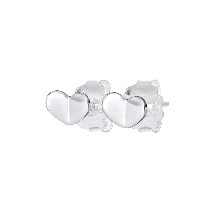 Mi Amor studs Silver in de groep Oorbellen / Zilveren oorbellen bij SCANDINAVIAN JEWELRY DESIGN (MAR-E1M000-S)