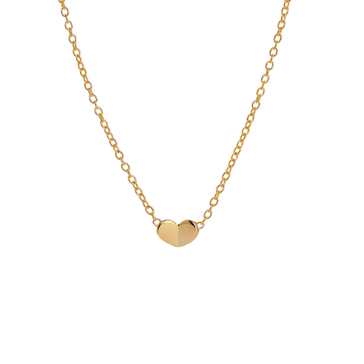 Mi Amor stud Gold in de groep Kettingen / Gouden kettingen bij SCANDINAVIAN JEWELRY DESIGN (MAR-N1M451-G)