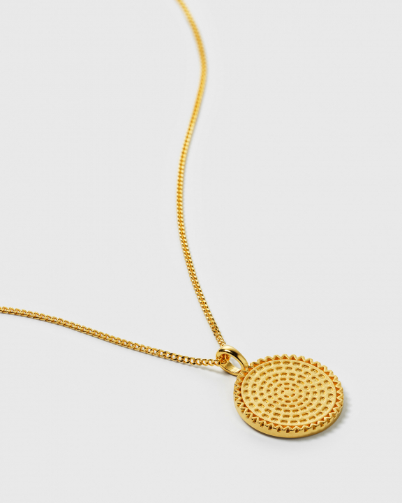 Lucky Coin Heal  in de groep Kettingen / Gouden kettingen bij SCANDINAVIAN JEWELRY DESIGN (NG1330)