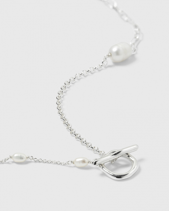 Paxton Short Necklace Silver in de groep Kettingen / Zilveren kettingen bij SCANDINAVIAN JEWELRY DESIGN (NS1398)