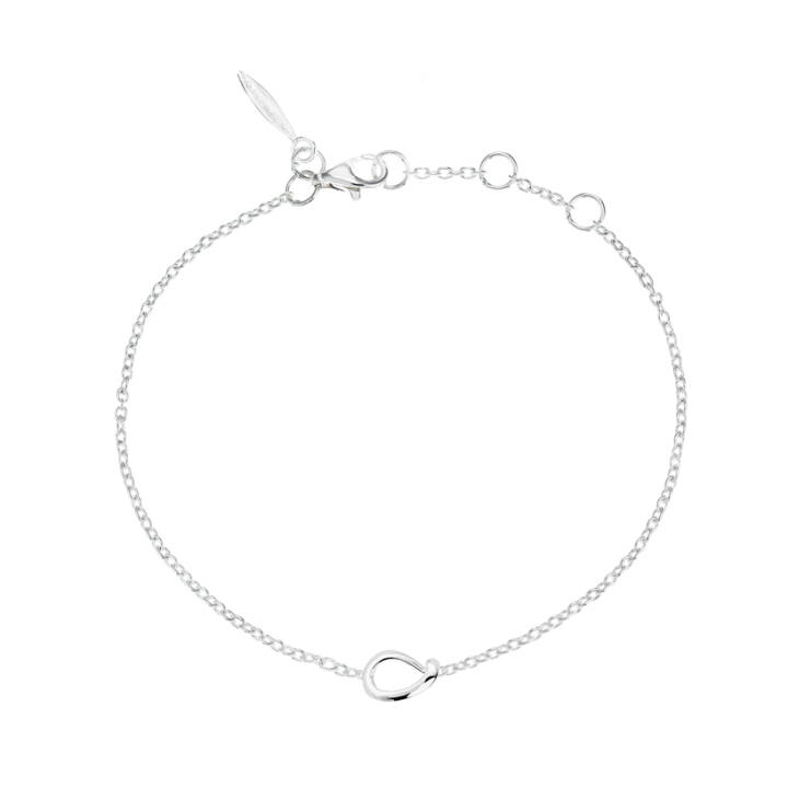 Ocean drop Armbanden Zilver in de groep Armbanden / Zilveren armbanden bij SCANDINAVIAN JEWELRY DESIGN (OAN-B10000-S)