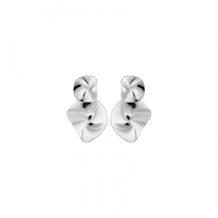 Pacific small studs Zilver in de groep Oorbellen / Zilveren oorbellen bij SCANDINAVIAN JEWELRY DESIGN (PCC-E1S000-S)
