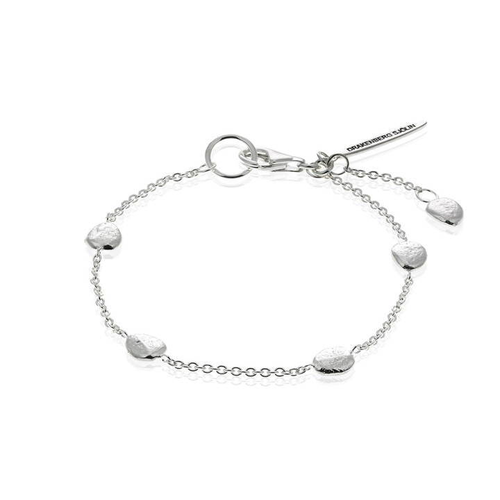 Pebbles Armbanden Zilver in de groep Armbanden / Zilveren armbanden bij SCANDINAVIAN JEWELRY DESIGN (PES-B5M192-S)