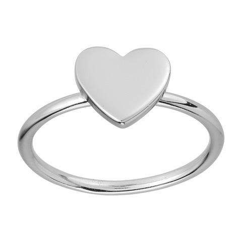 Heart Ring (Zilver) in de groep Ringen bij SCANDINAVIAN JEWELRY DESIGN (R2102RHS0)