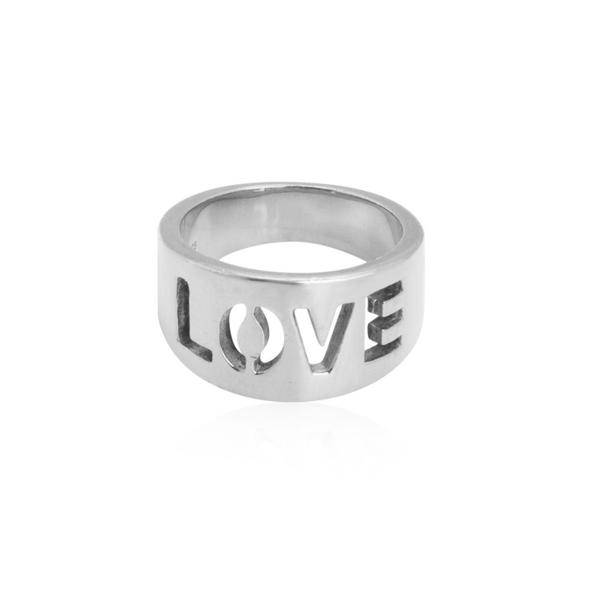 Love Ring (Zilver) in de groep Ringen bij SCANDINAVIAN JEWELRY DESIGN (R2106RHS0)