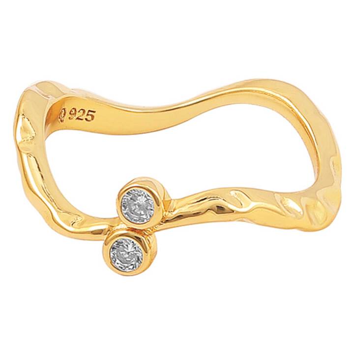 Alva ring Goud in de groep Ringen / Gouden ringen bij SCANDINAVIAN JEWELRY DESIGN (S08222G)