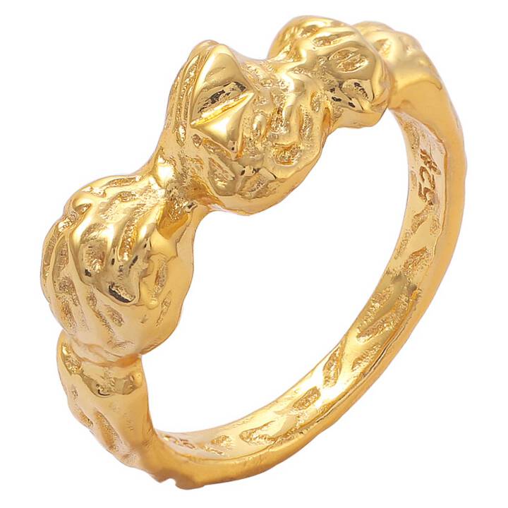 Kamma ring in de groep Ringen / Gouden ringen bij SCANDINAVIAN JEWELRY DESIGN (S08434G)