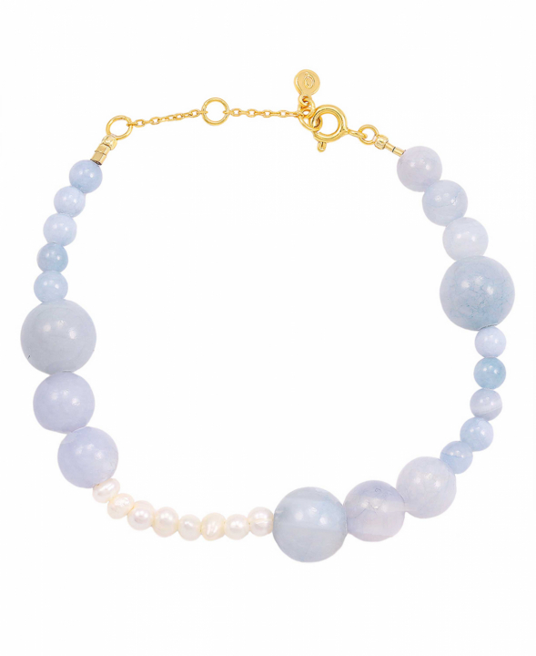 Fabienne bracelet in de groep Armbanden / Gouden armbanden bij SCANDINAVIAN JEWELRY DESIGN (S08529G)