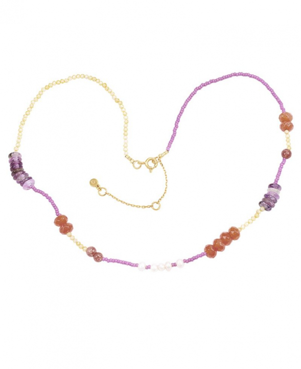 Elsie Necklace Gold in de groep Kettingen / Gouden kettingen bij SCANDINAVIAN JEWELRY DESIGN (S08569G)