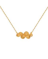 Audrey necklace Gold in de groep Kettingen / Gouden kettingen bij SCANDINAVIAN JEWELRY DESIGN (S08600G)