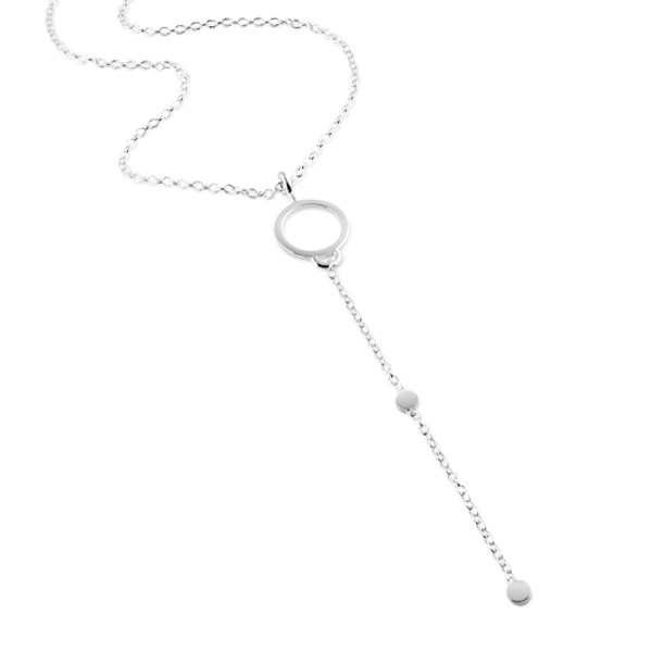 Product Image for Skanshage SWEDEN Circle Dot Kettingen Zilver 45-50 cm