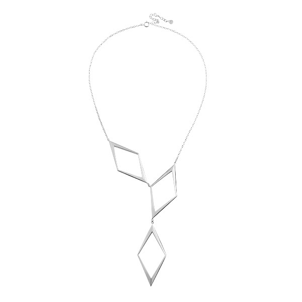 Rhomb Grand Kettingen Zilver 42-48 cm in de groep Kettingen / Zilveren kettingen bij SCANDINAVIAN JEWELRY DESIGN (S320)