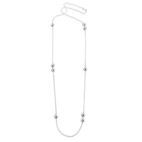 Product Image for Skanshage SWEDEN Orbit Long Kettingen Zilver 90 cm