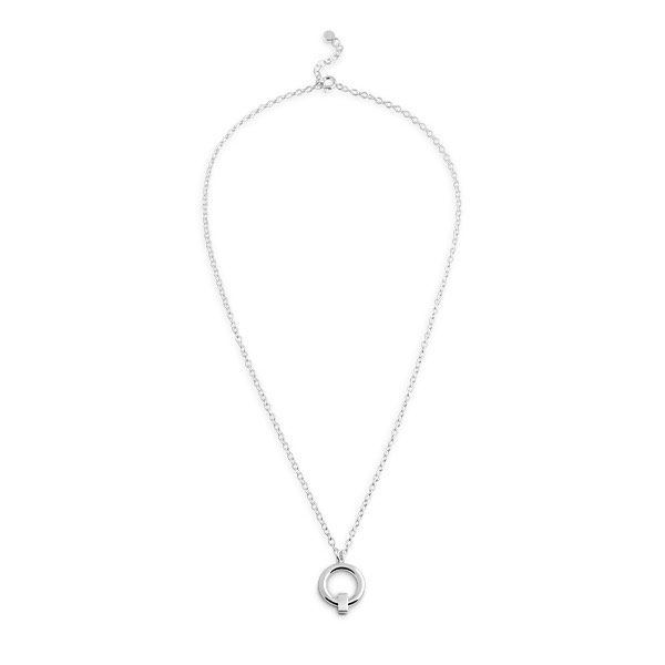 Product Image for Skanshage SWEDEN Detail Round Kettingen Zilver 42-45 cm