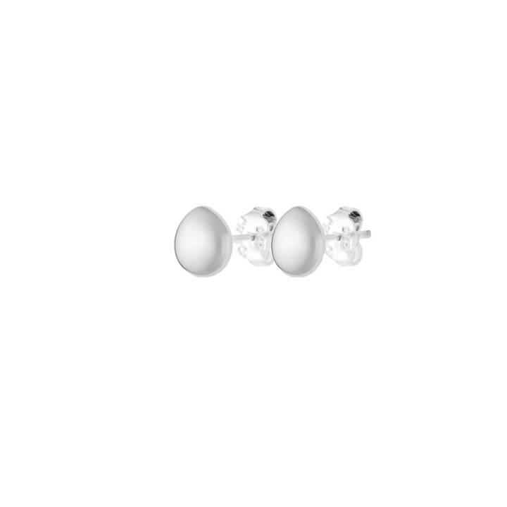 Stardust drop Oorbel polished Zilver in de groep Oorbellen / Zilveren oorbellen bij SCANDINAVIAN JEWELRY DESIGN (SDT-E1S400-S)