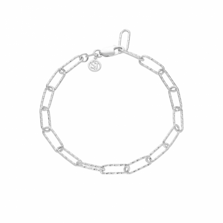 LUCE GRANDE Armbanden - Zilver in de groep Armbanden / Zilveren armbanden bij SCANDINAVIAN JEWELRY DESIGN (SJ-B12292-SS)
