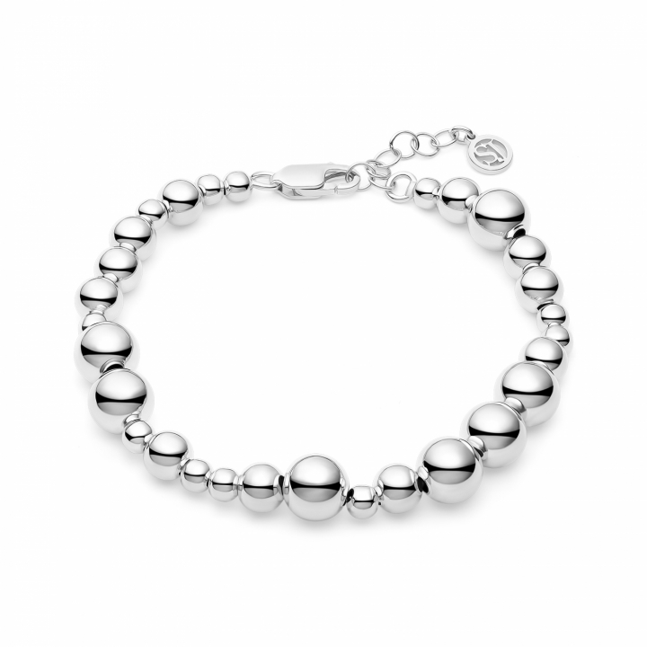 BORMIO GRANDE BRACELET Silver in de groep Armbanden / Zilveren armbanden bij SCANDINAVIAN JEWELRY DESIGN (SJ-B2598)