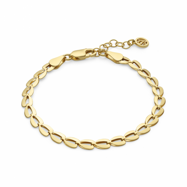 HEARTBEAT BRACELET Gold in de groep Armbanden / Gouden armbanden bij SCANDINAVIAN JEWELRY DESIGN (SJ-B2752-YG)