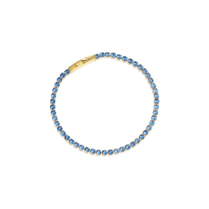 Product Image for Sif Jakobs Ellera Grande - 18k Goudpläterad, med blåa zirkoner Armbanden