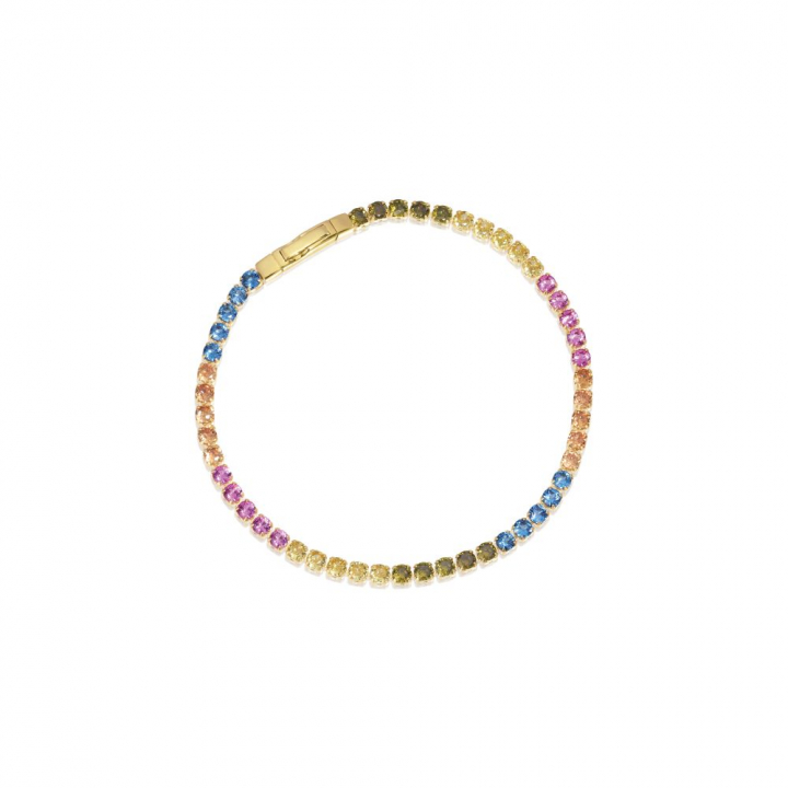 Product Image for Sif Jakobs Ellera Grande - 18k GoudplÃ¤terad, med multifÃ¤rgade zirkoner Armbanden