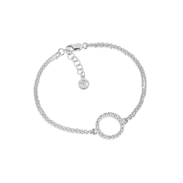 Product Image for Sif Jakobs BIELLA GRANDE Armbanden witte Zirkoner (Zilver)
