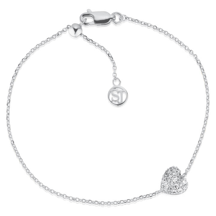 Caro Armbanden in de groep Armbanden / Zilveren armbanden bij SCANDINAVIAN JEWELRY DESIGN (SJ-B72358-CZ)