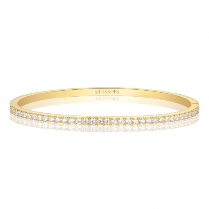 Product Image for Sif Jakobs Ellisse - 18k Goudpläterad, med vita zirkoner Armbanden