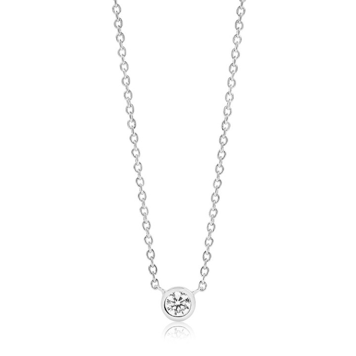 Product Image for Sif Jakobs SARDINIEN UNO Kettingen witte Zirkoner (Zilver)