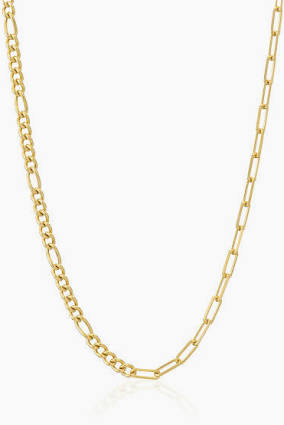DORNO CHAIN Gold in de groep Kettingen / Gouden kettingen bij SCANDINAVIAN JEWELRY DESIGN (SJ-C2461-YG)