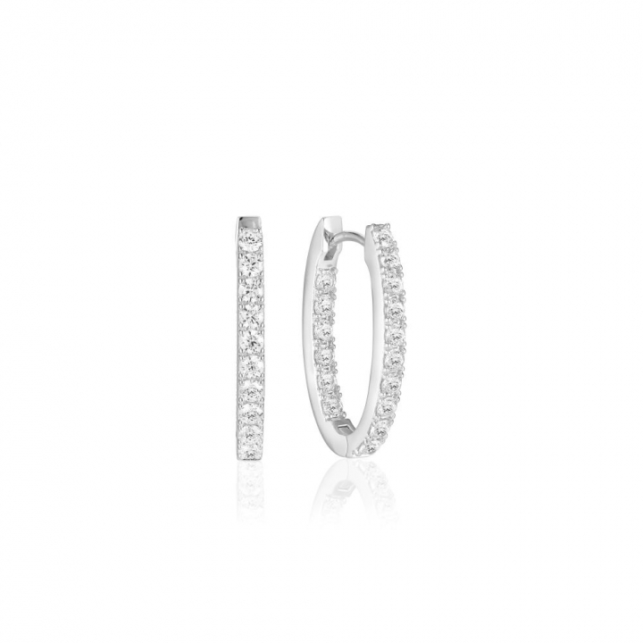 Product Image for Sif Jakobs Ellisse Piccolo - med vita zirkoner Oorbel