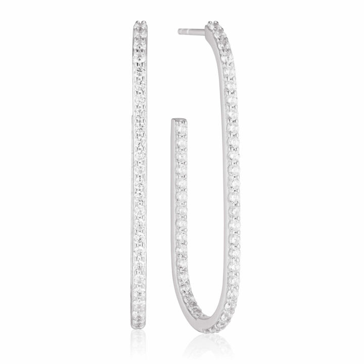 Product Image for Sif Jakobs CAPIZZI X-GRANDE Oorbeln Vita Zirkoner Zilver
