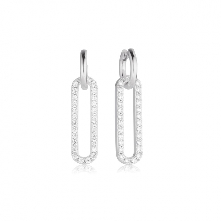 Product Image for Sif Jakobs Capizzi Lungo - med vita zirkoner Oorbel