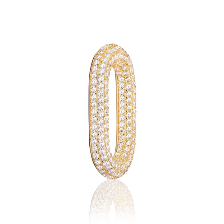 Product Image for Sif Jakobs CAPRI SINGLE LINK witte Zirkonia (goud)