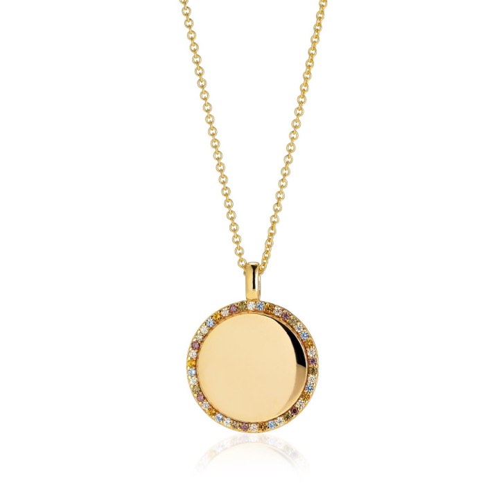 Product Image for Sif Jakobs FOLLINA GRANDE Kettingen meerkleurige Zirkoner (goud) 45-60 cm