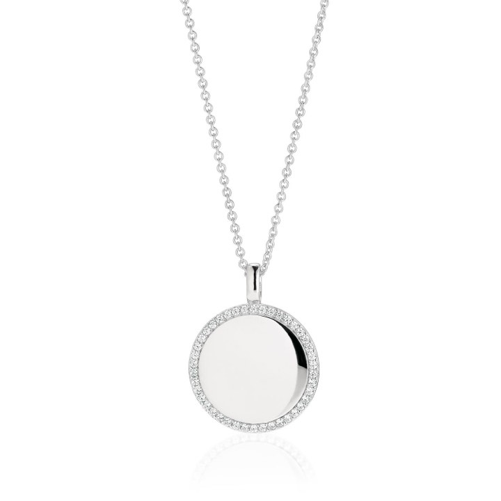 Product Image for Sif Jakobs FOLLINA GRANDE Kettingen witte Zirkoner (Zilver) 45-60 cm