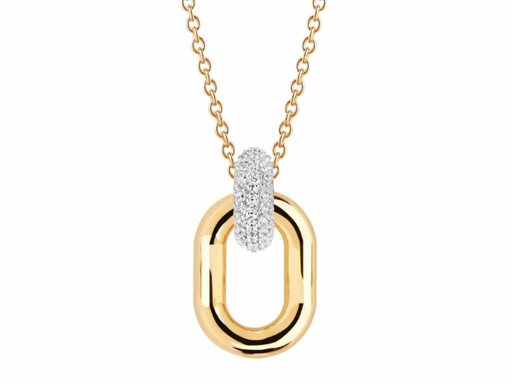 Product Image for Sif Jakobs CAPRI DUE Kettingen vita Zirkoner (Goud)