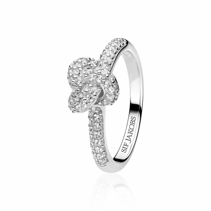 IMPERIA PICCOLO RING Silver in de groep Ringen / Zilveren ringen bij SCANDINAVIAN JEWELRY DESIGN (SJ-R10751-CZ)