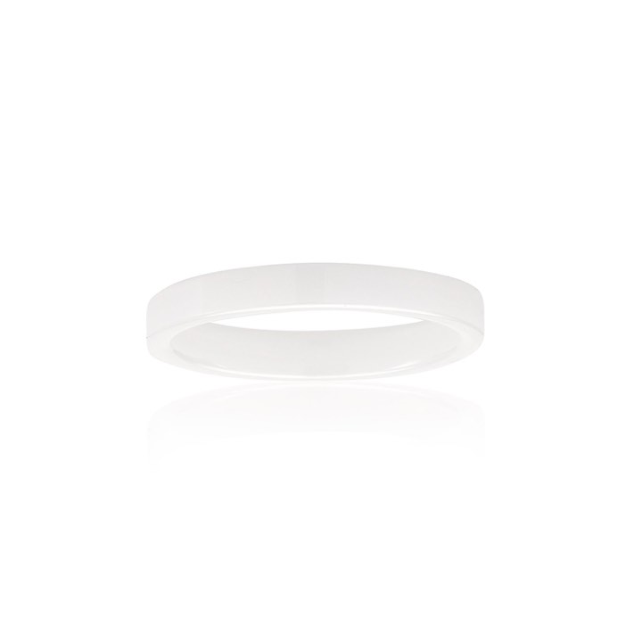 CORTE CERAMIC ring (keramik) in de groep Ringen bij SCANDINAVIAN JEWELRY DESIGN (SJ-R10762-CERWH)