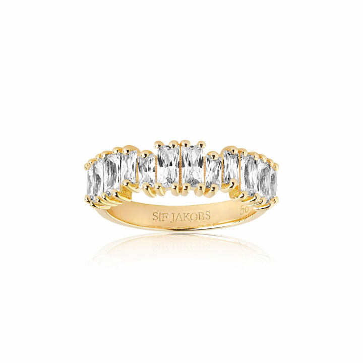 Product Image for Sif Jakobs ANTELLA PICCOLO ring vita Zirkoner (Goud) 52