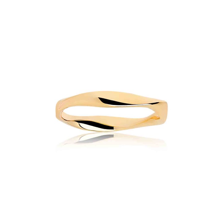 CETARA PIANURA Ring (goud) in de groep Ringen / Gouden ringen bij SCANDINAVIAN JEWELRY DESIGN (SJ-R3008YG)