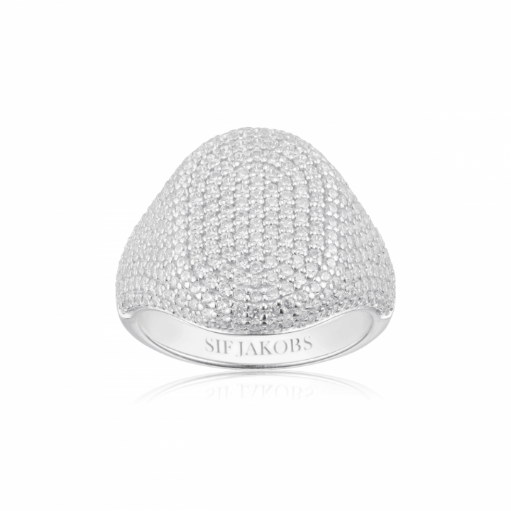 Product Image for Sif Jakobs CAPIZZI Ring Vita Zirkoner Zilver 50